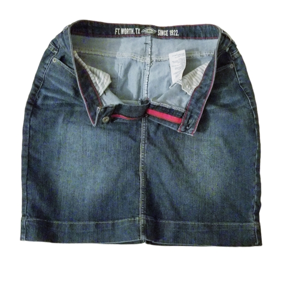 Vintage denim skirt - Picture 2 of 7